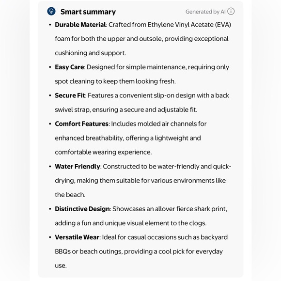 Rugged Shark Men's Clogs Shark Week Collaboration Size 9 EVA Foam Comfort Beach - Picture 13 of 15